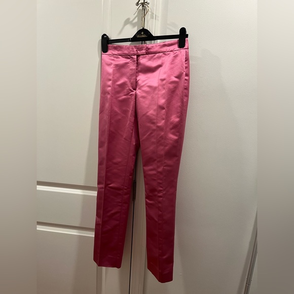 Moschino pink silk pants - Picture 2 of 4